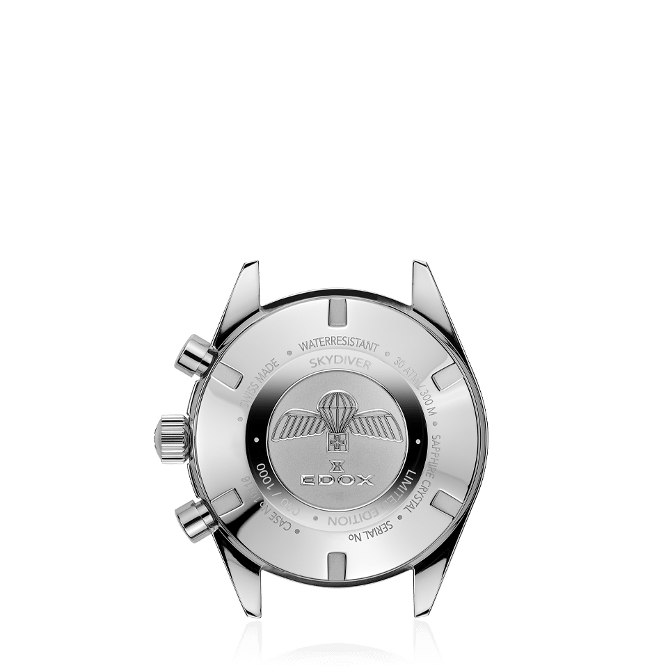 SkyDiver Blue / Stainless Steel Blue Dial