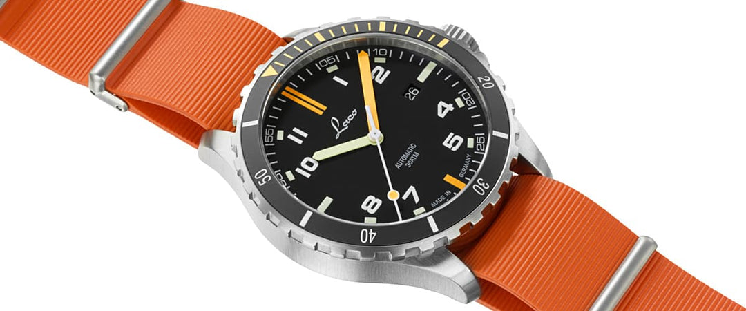 Squad Watch Mojave 42mm Rubber Strap / Black Dial
