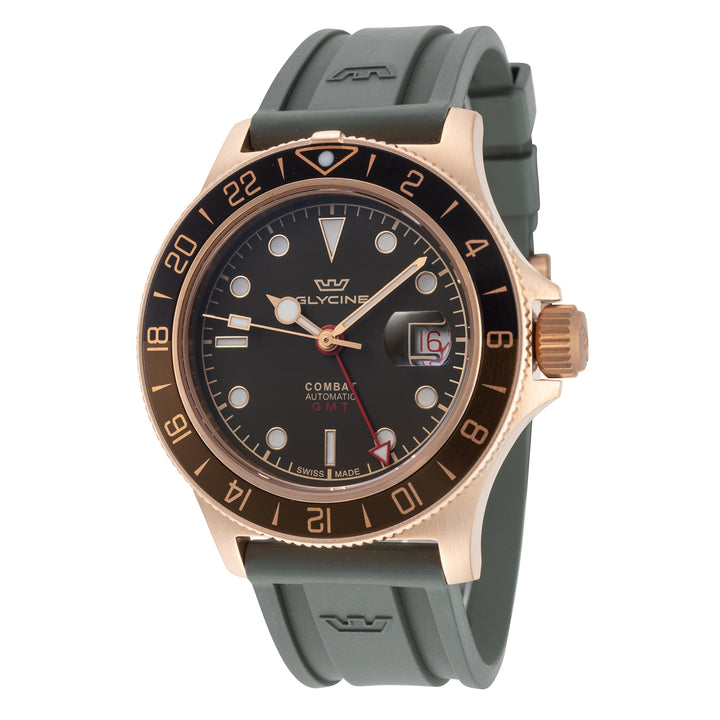 Combat Sub Sport 42 GMT Bronze 42 mm / Green / Green Green Dial
