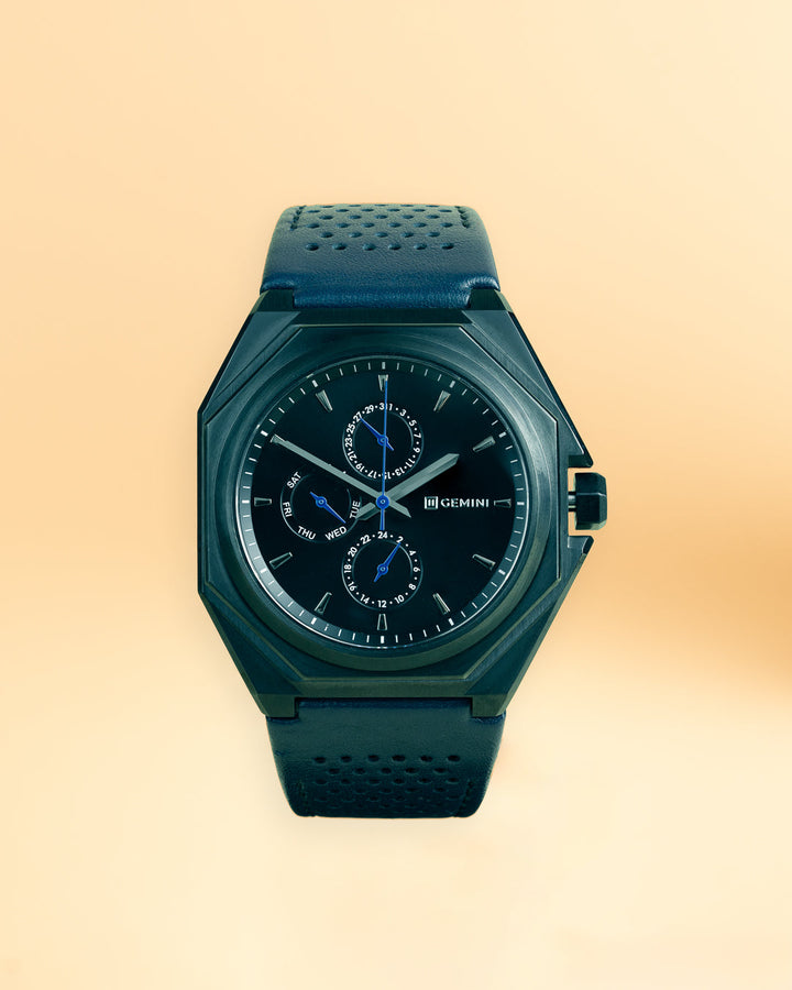 Lux Leather Dark Blue Dark Blue