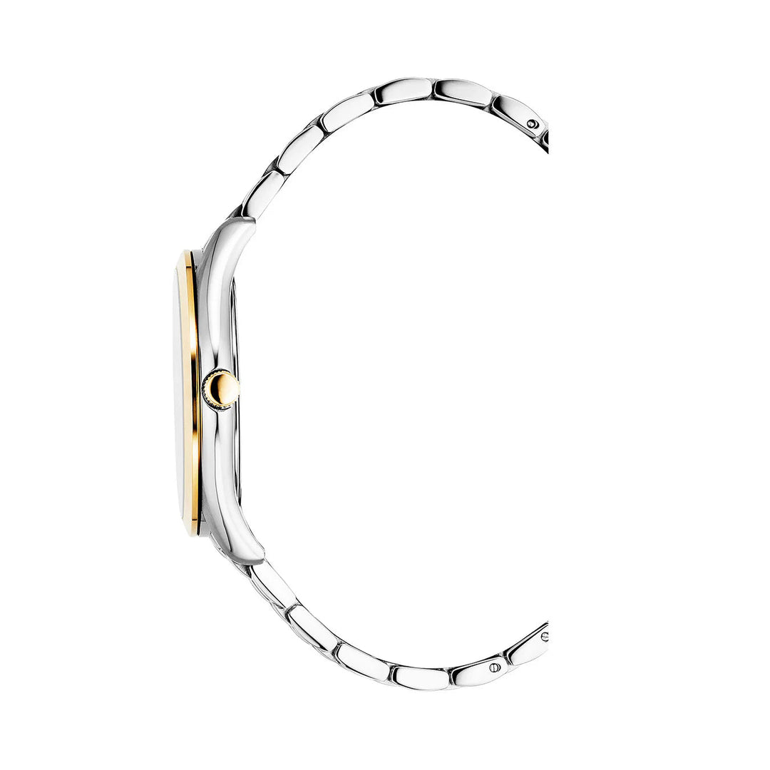 Interlaken Gents Green sunray dial two-tone bracelet Green Sunray Dial