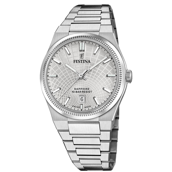 Rive Grey / Stainless steel Grey Dial