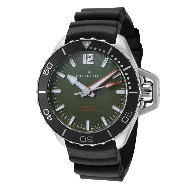 Khaki Navy 41mm / Green / Black Green Dial