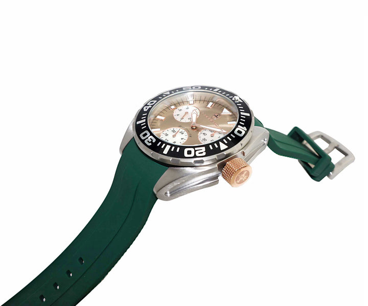 FreeZone-CH Rose Brown / Green | Rose Dial