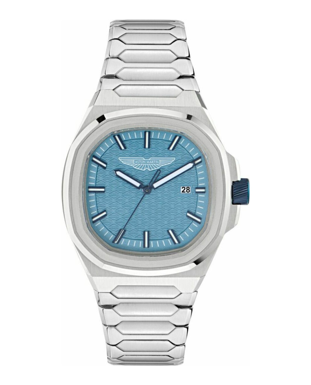 GPQ Blue/Stainless Steel Bracelet Light Blue Dial
