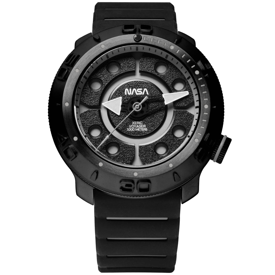 NASA Voyager Automatic 1000m Diver Hyperion Black Dial