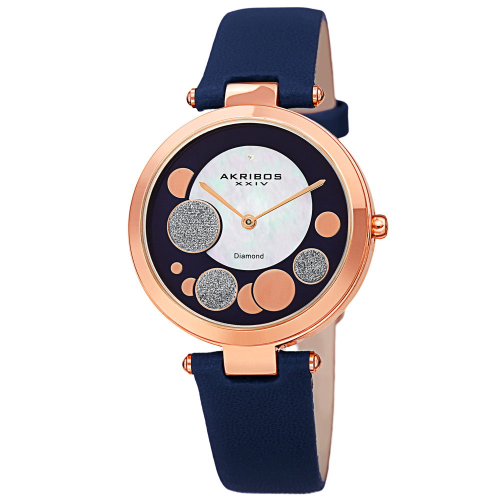 Casual Blue/Leather | Blue Dial