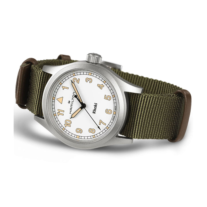KHAKI FIELD White / 38mm White Dial