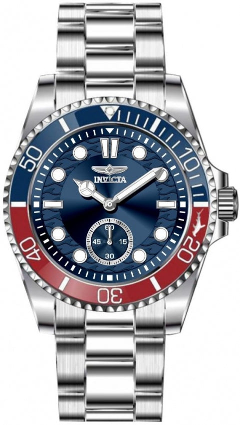 Pro Diver Men Blue Dial / Stainless Steel Bracelet Blue Dial