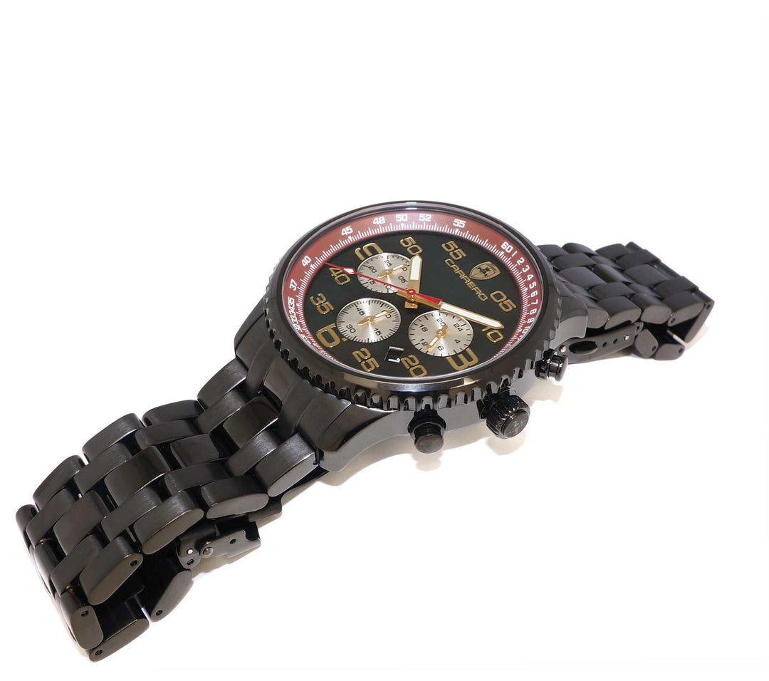 Aureum-MB IP BLACK/BLACK - GOLD Black Dial