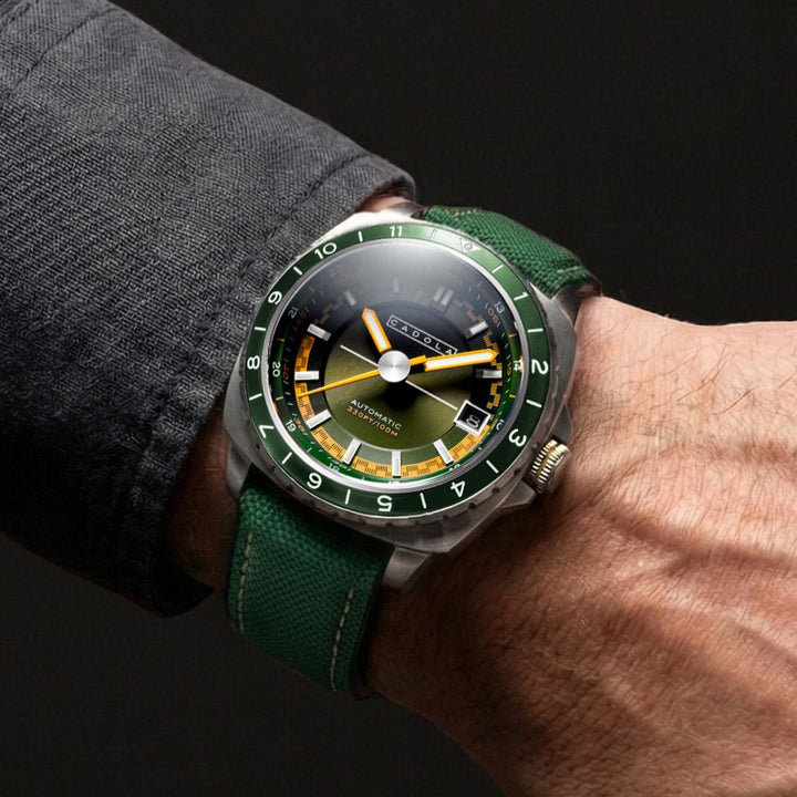 Overdrive Automatic Green / Green Canvas Green Dial