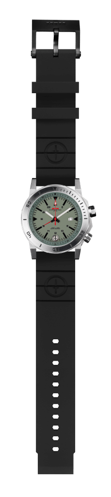 Hypertec H61 Silver/Green | Green Dial