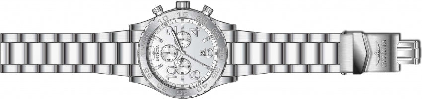 Specialty Chronograph Silver Dial / Silver Stainless Steel Bracelet Silver Dial