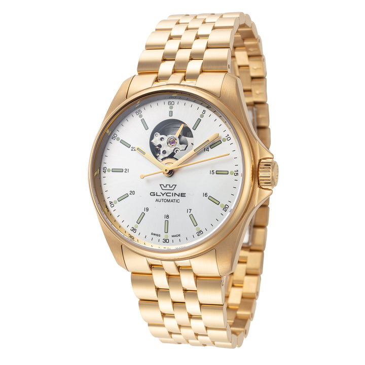 Combat Classic 40 mm / Silver / Gold Silver Dial