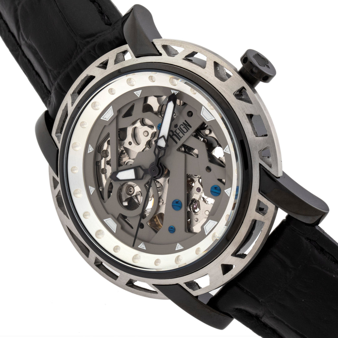 Stavros Silver/Charcoal | Gray Dial