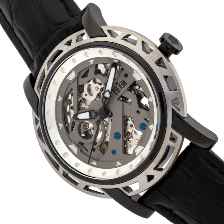 Stavros Silver/Charcoal | Gray Dial