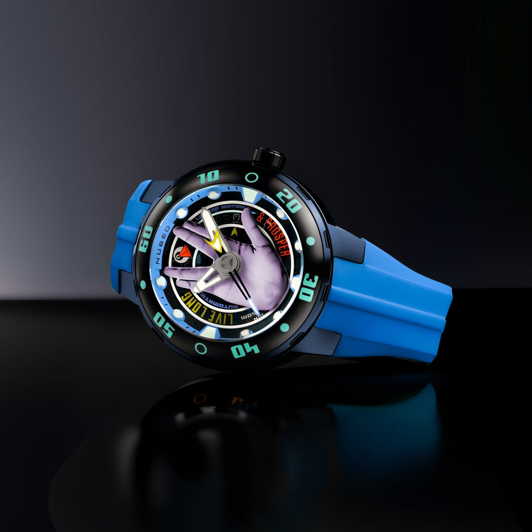 Mariner Automatic Star Trek Live Long & Prosper Limited Edition Blue / Silicone 