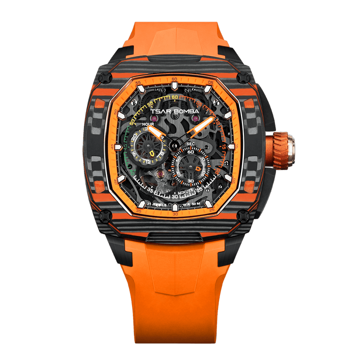 Dark Matter orange/black | Orange Dial