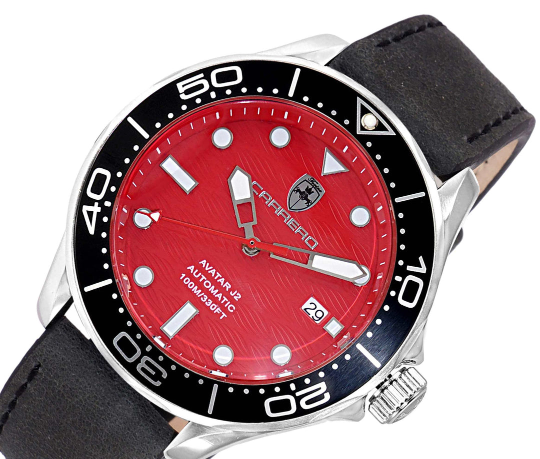 AVATAR-J2 Red/Black | Red Dial