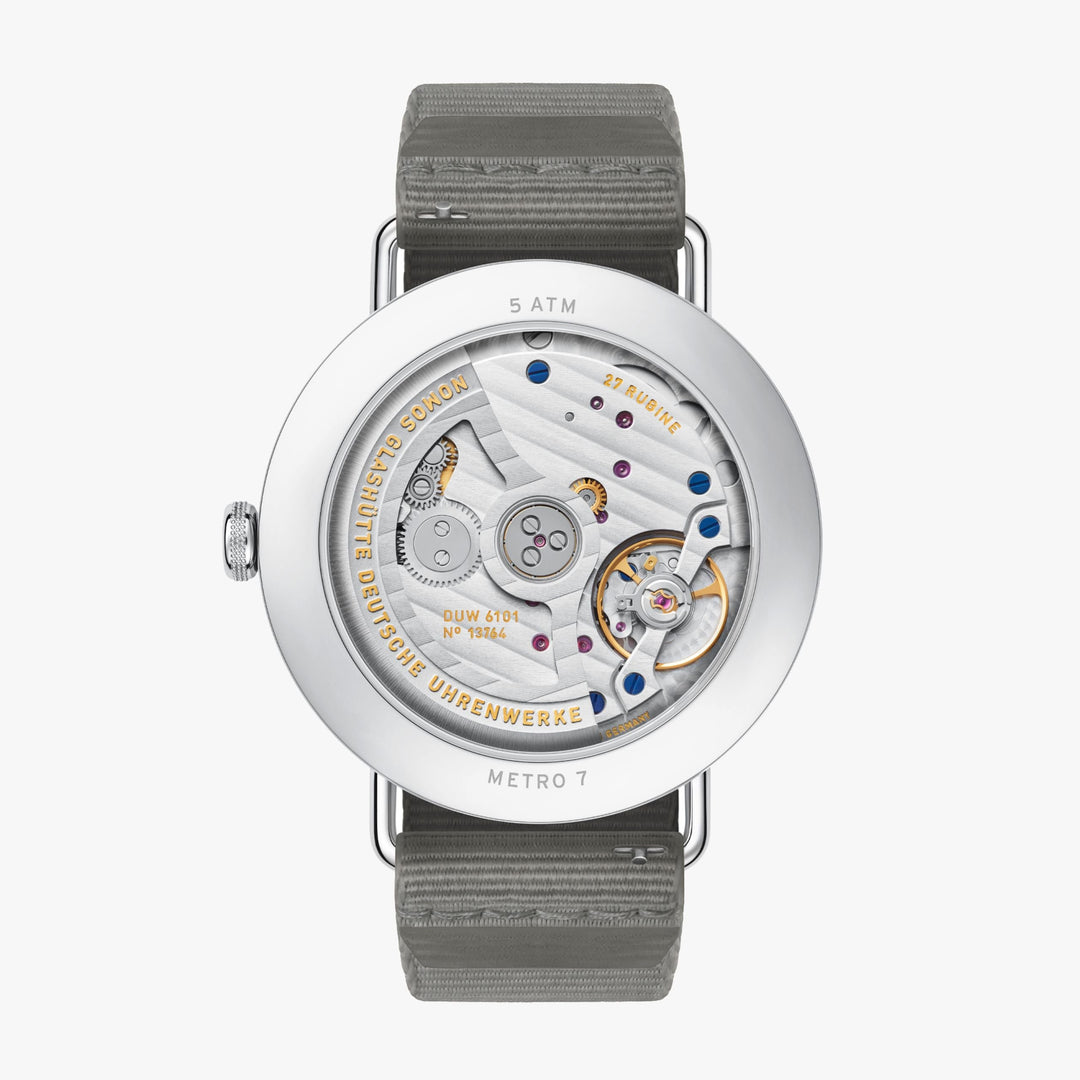 Metro Neomatik 41 Update 40.5 mm White Dial