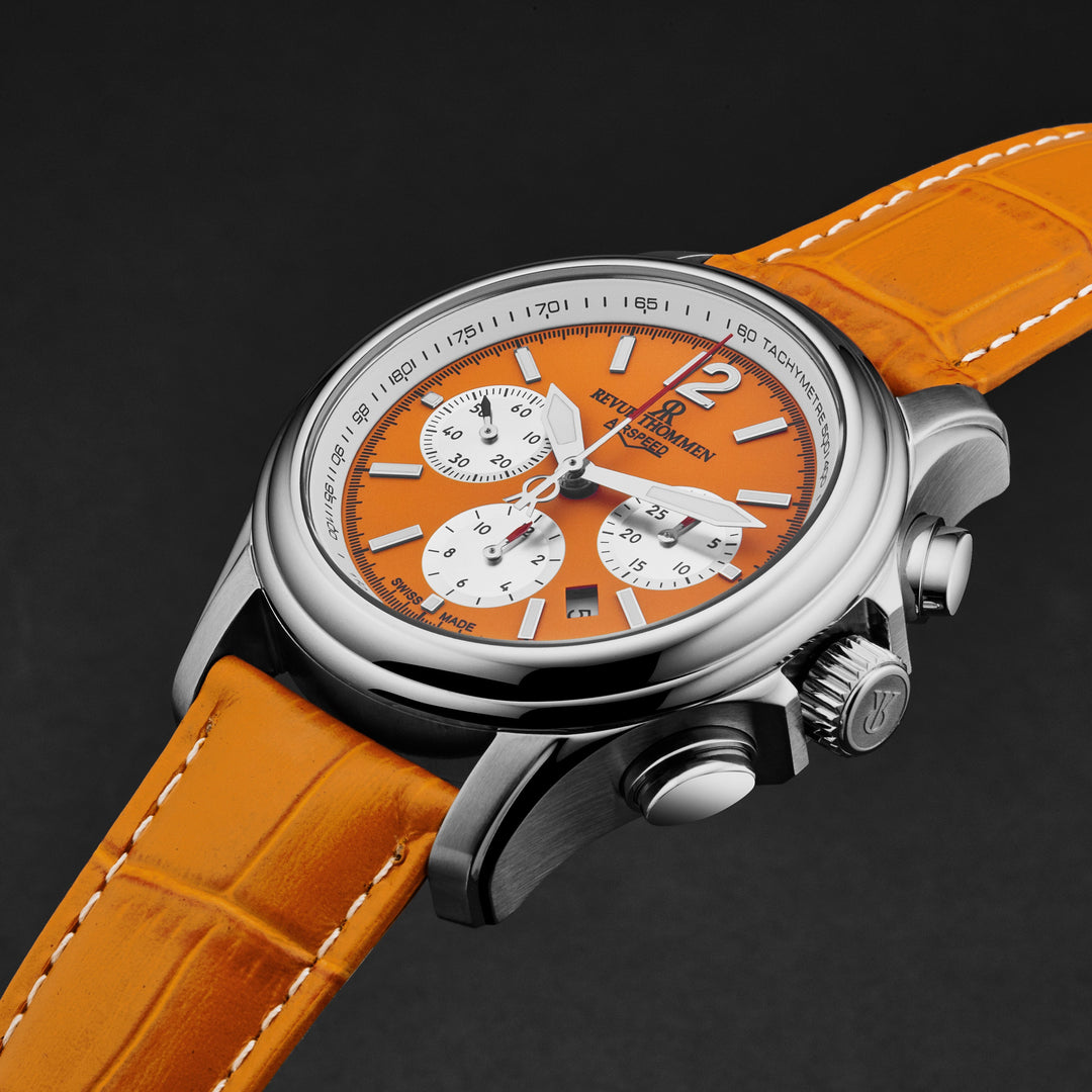 Air speed 16041.6339 / Orange | Orange Dial