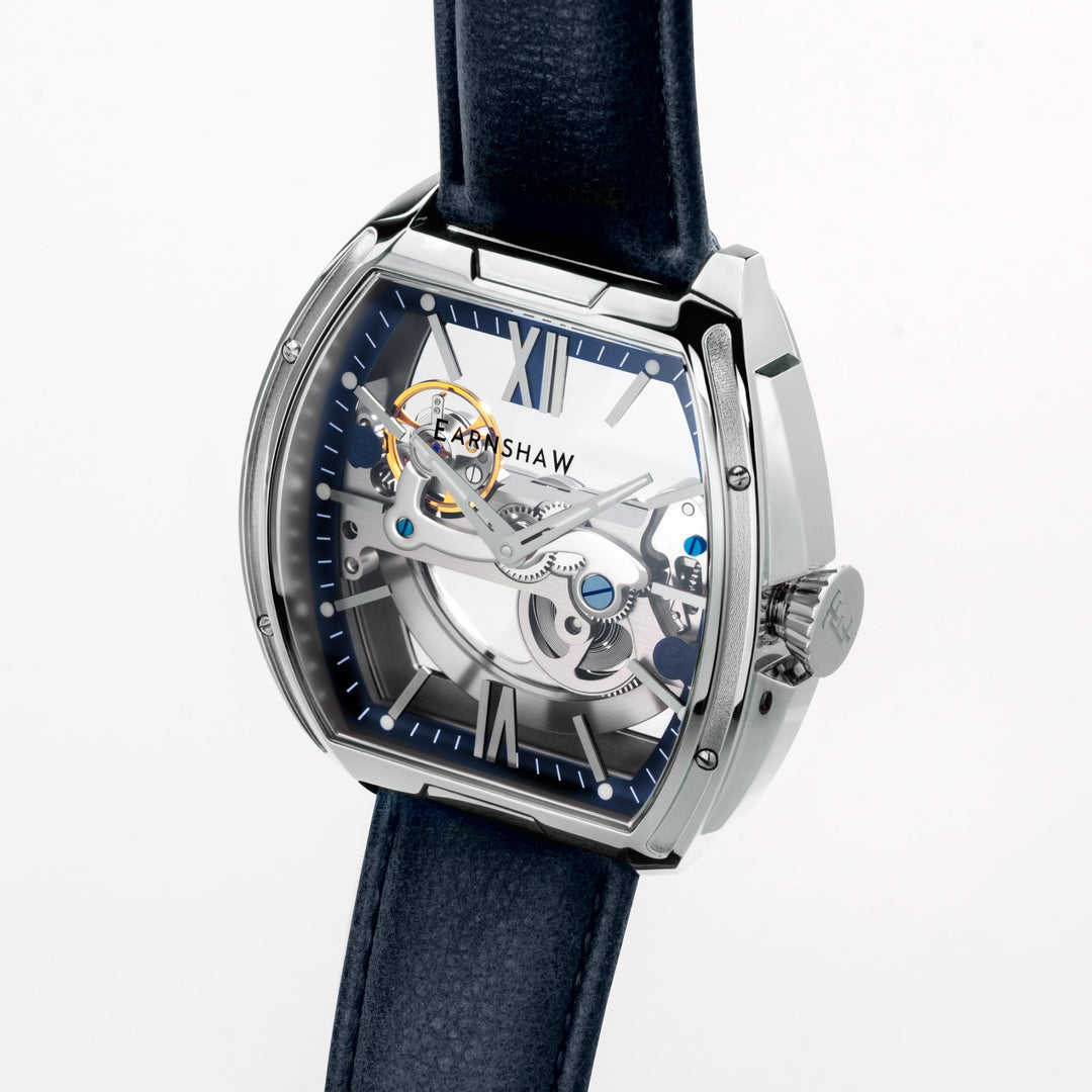 Nobility Knightsbridge Automatic Blue / Leather Blue Dial