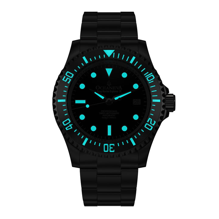 Deep Marine Explorer III – Black Dial