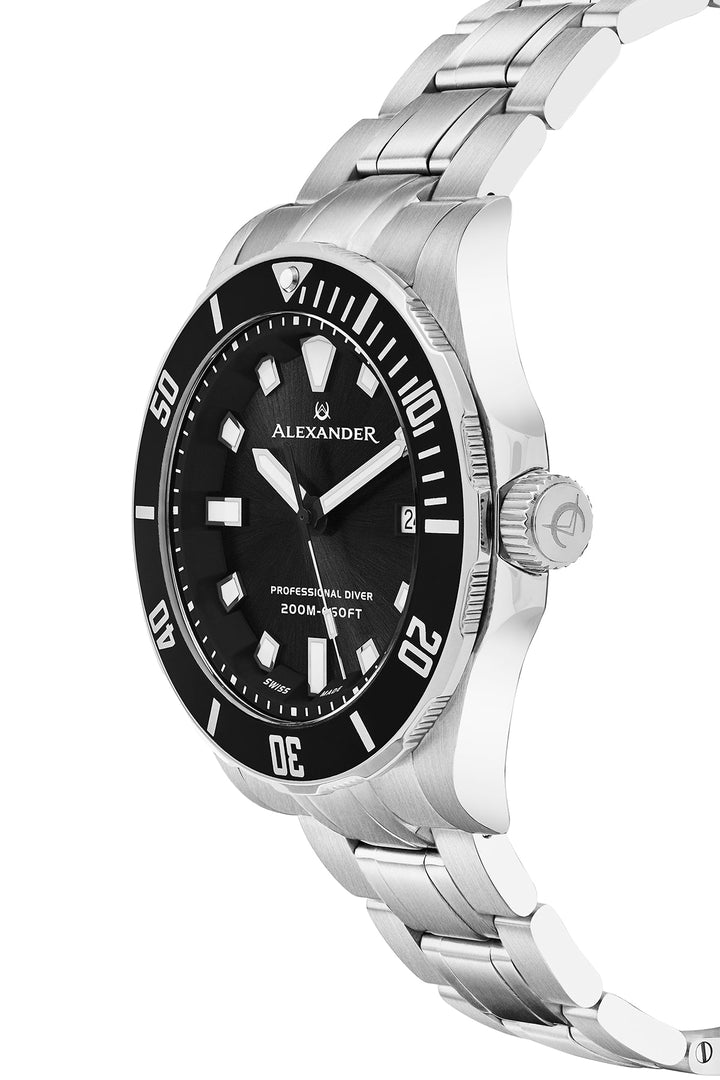 A501B-01 Vathos A501B | Black Dial