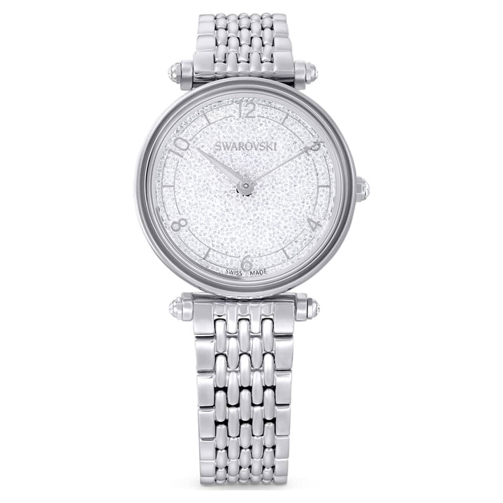 Crystalline 35mm / White / Silver White Dial