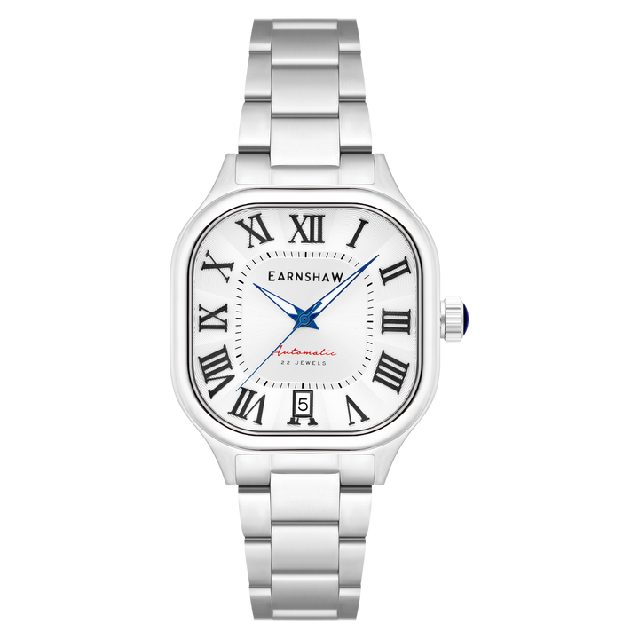 Coussin Automatic Silver / Stainless Steel | Silver Dial