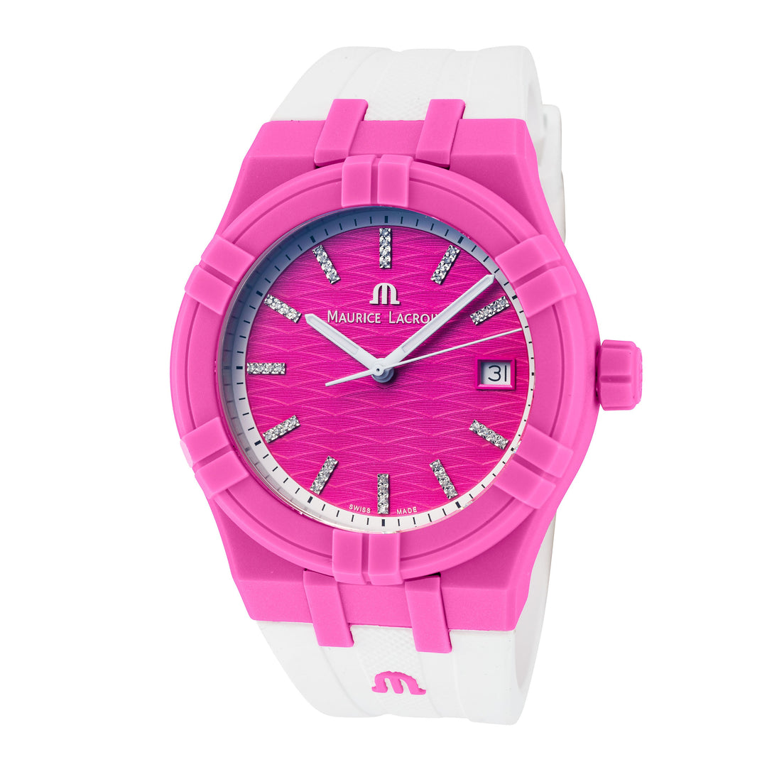 Aikon #Tide 40mm / Pink / White | Pink Dial