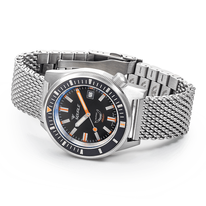 Matic Satin Black Mesh | Black Dial
