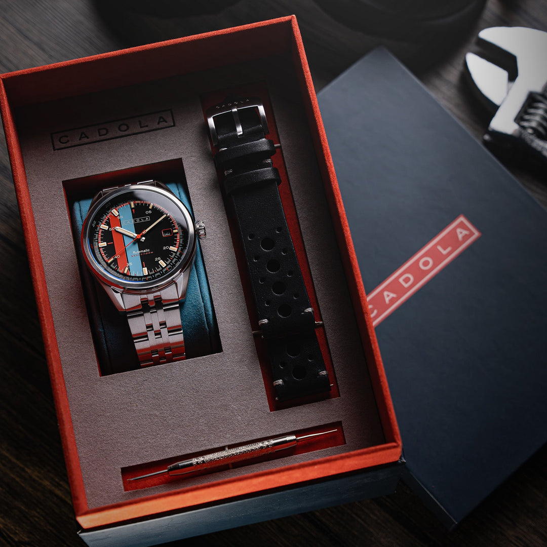 Pista Automatic Black / Stainless Steel Black Dial