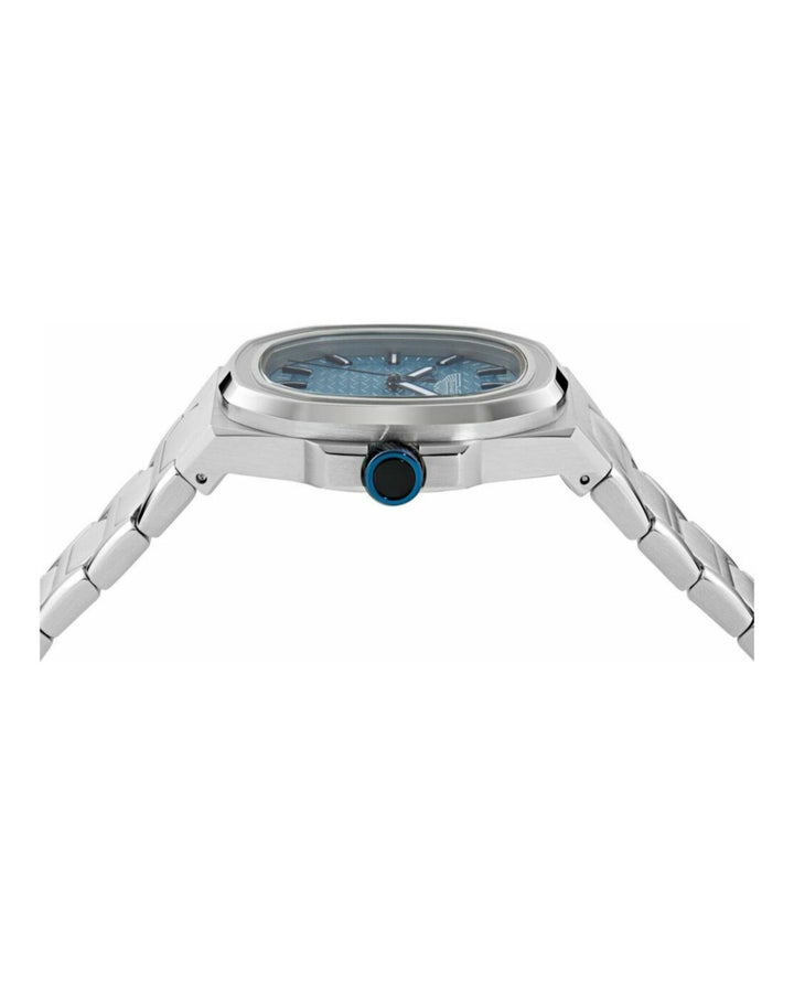 GPQ Blue/Stainless Steel Bracelet Light Blue Dial