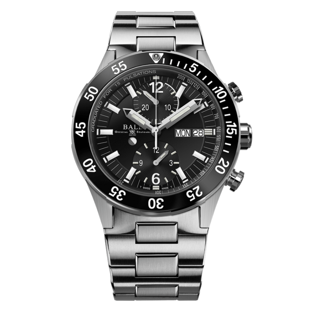 Roadmaster Rescue Chronograph Black Black Dial