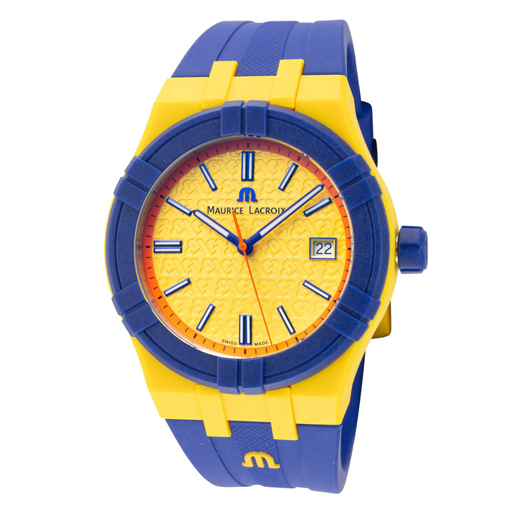 Aikon #Tide 40mm / Yellow / Blue | Yellow Dial