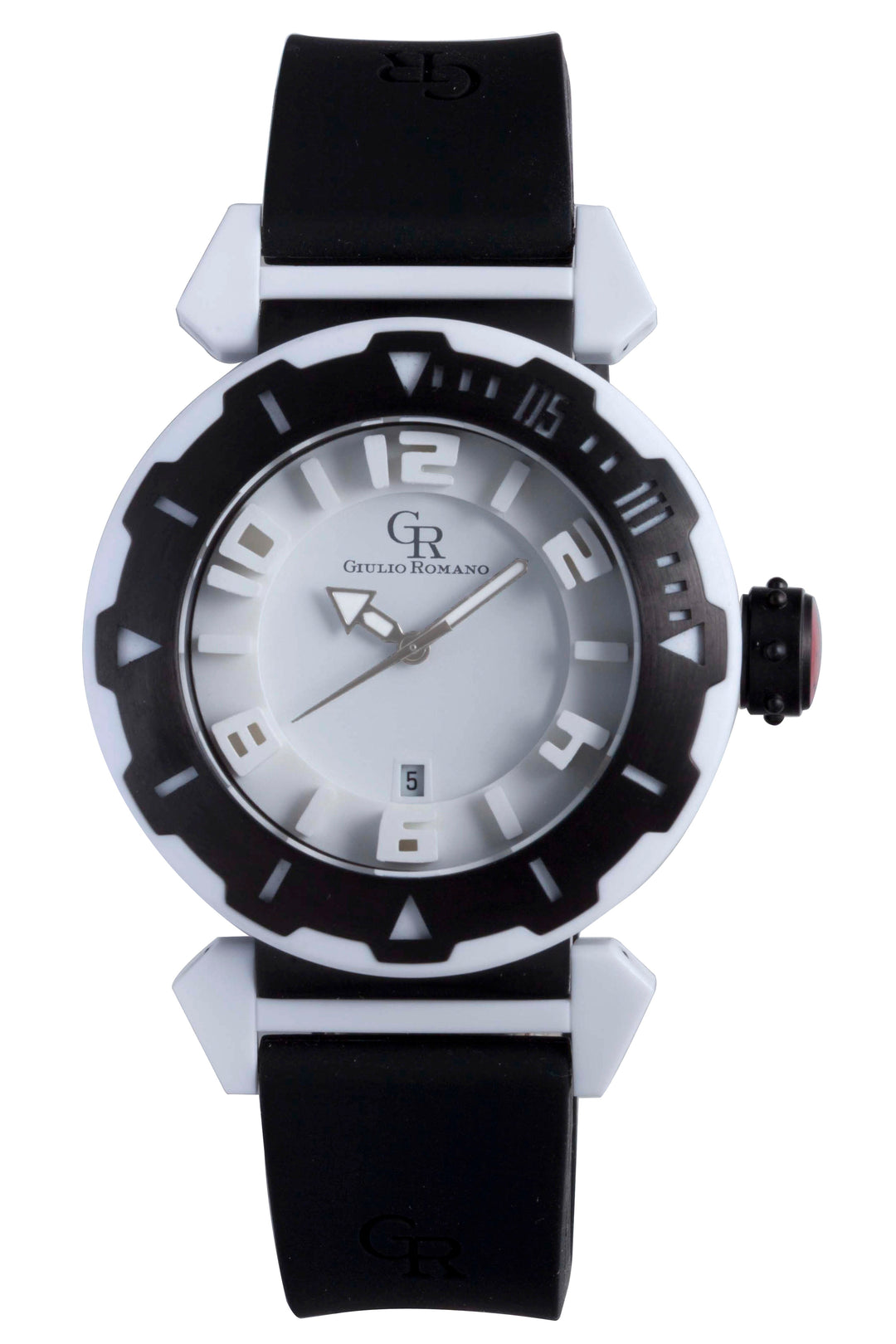 Ferrara White-Black | White Dial