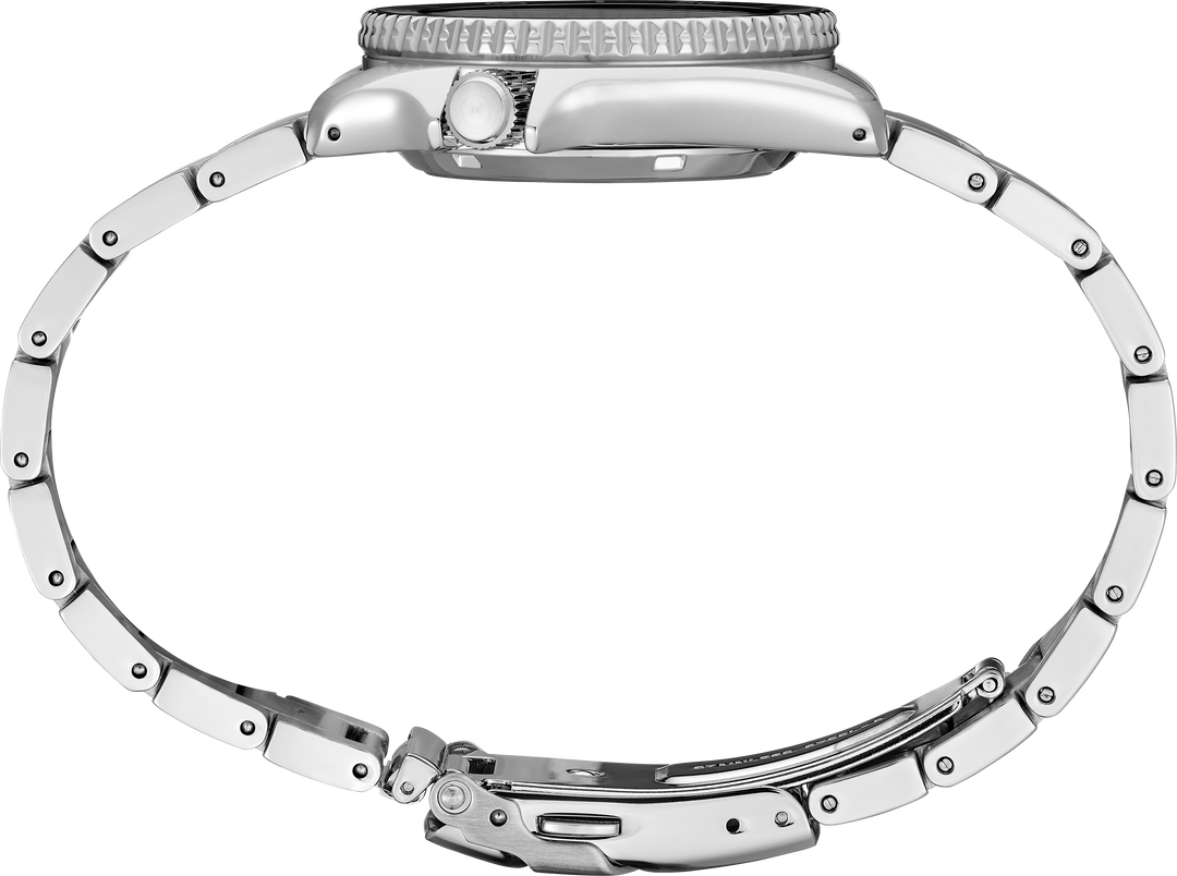 5 Sports SKX Series Mid-Size Black Dial / Stainless Steel Bracelet Black Dial