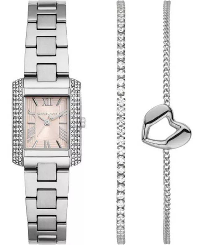 Emery 22mm / Pink / Silver | Pink Dial
