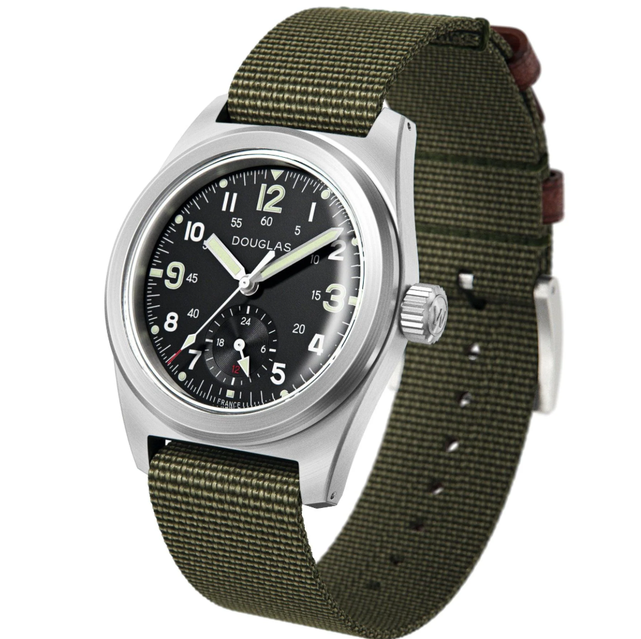 Outrider Black  / nylon | Black Dial