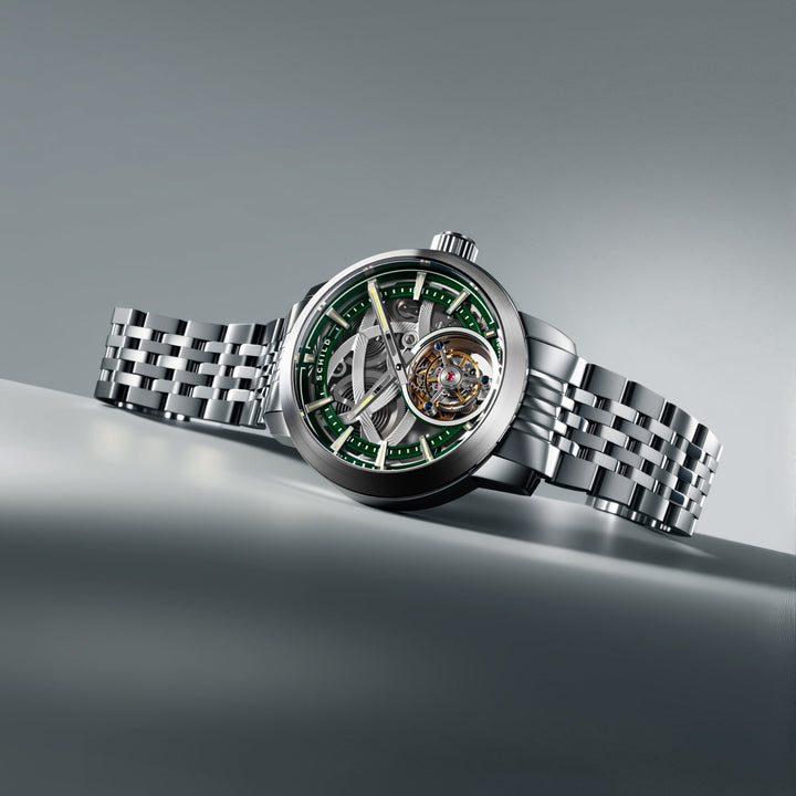 Heinrich Tourbillon Limited Edition Green / Stainless Steel | Green Dial