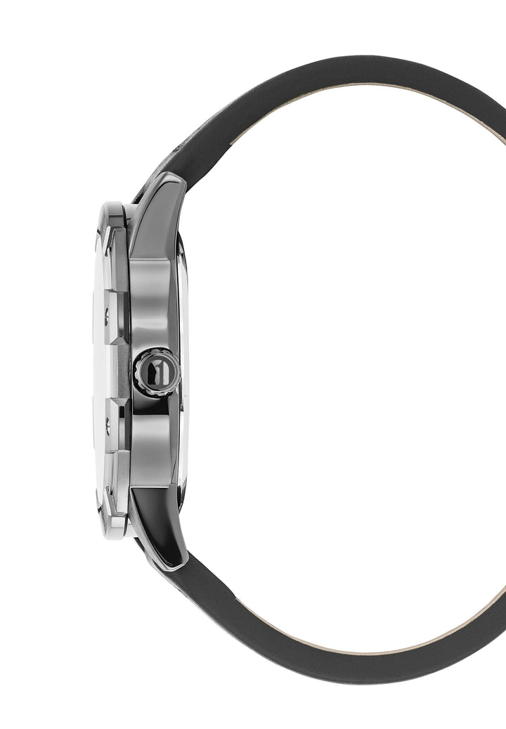 Constructed Olive Green Dial / Black Leather Strap Olive Green Dial