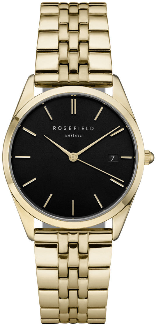 Ace 33mm / Black / Gold | Black Dial