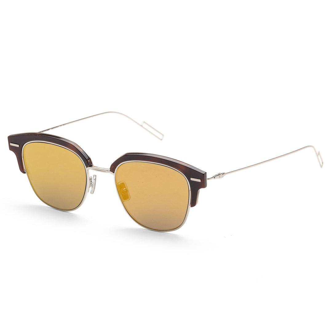 Homme Tennis Havana Gold Frame, Orange Lens |  Dial