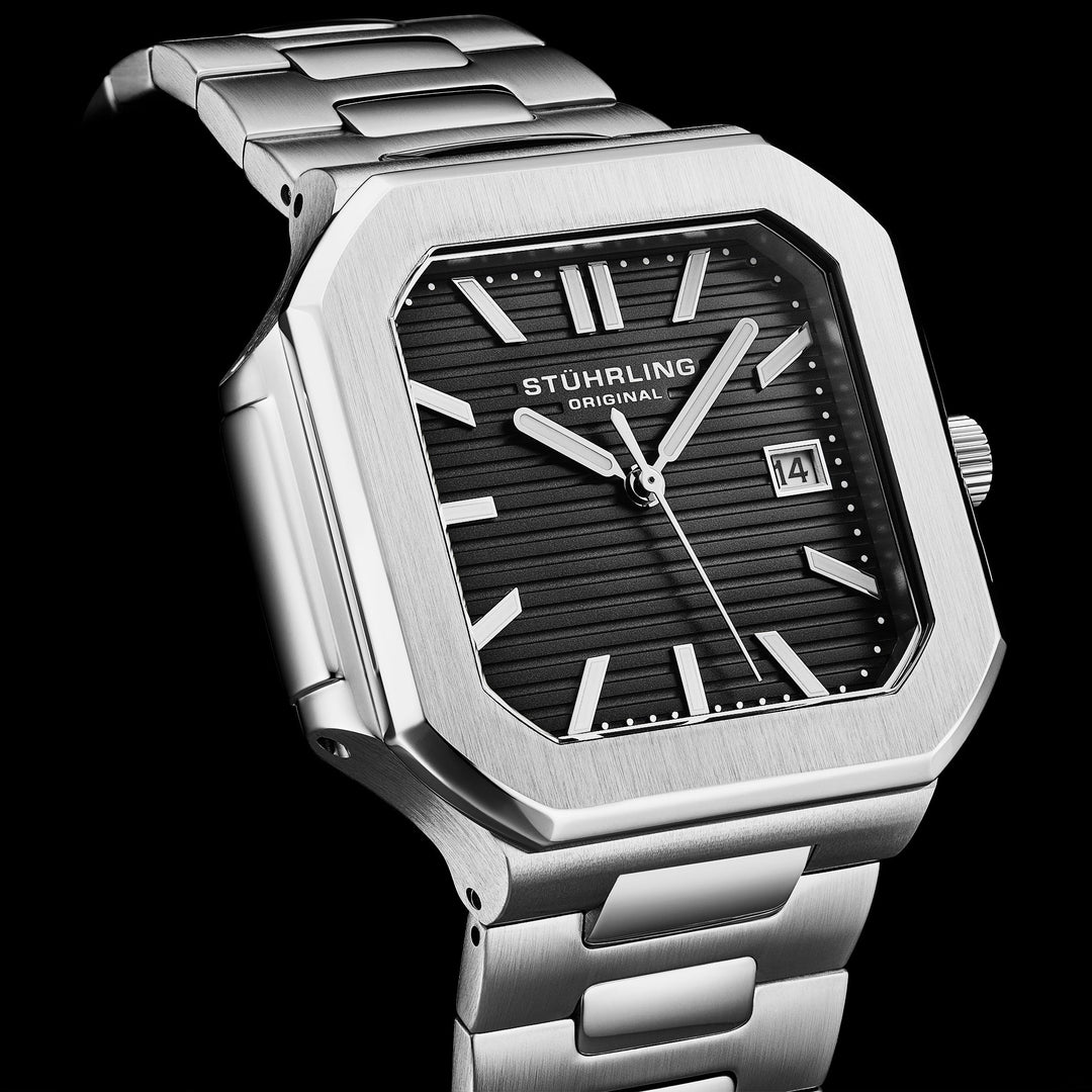Modulus 4064 Black/Silver | Black Dial