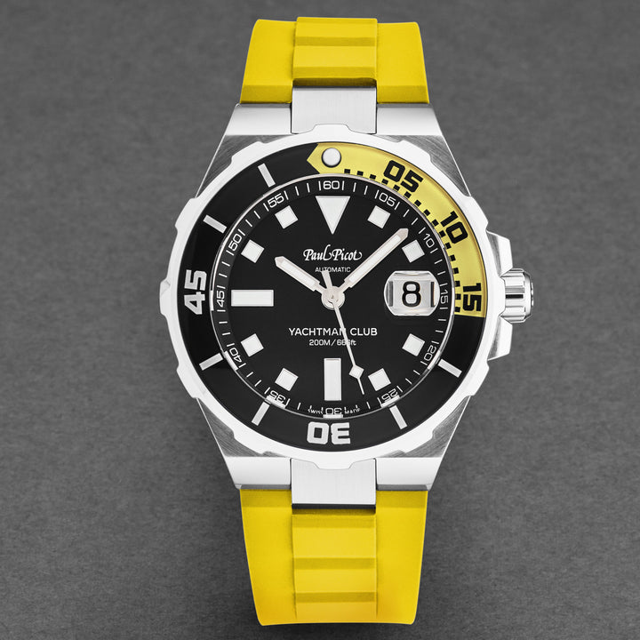 YachtmanClub P1251NJSG3614CM / Black | Black Dial