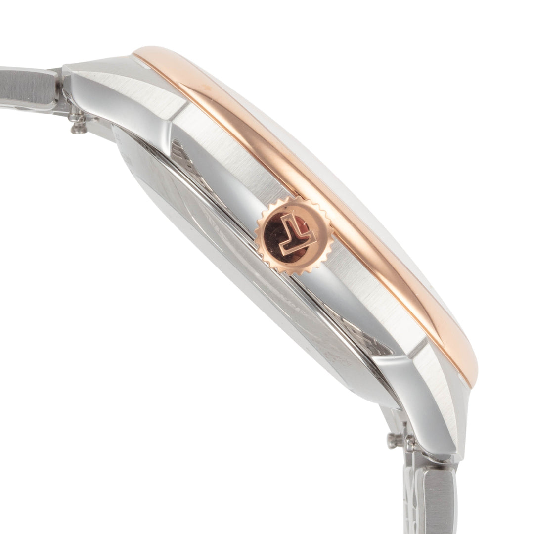 Chemin des Tourelles 39mm / Silver / Silver and Rose Gold | Silver Dial