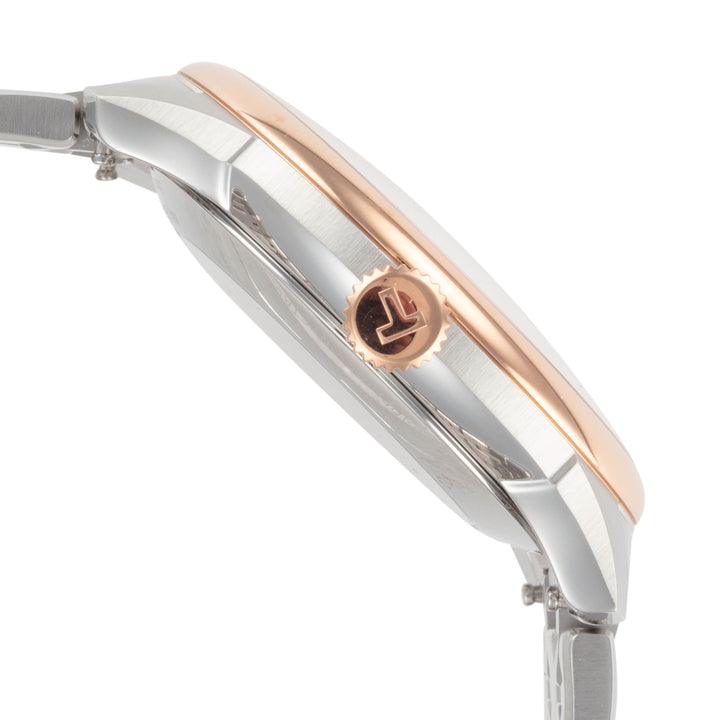 Chemin des Tourelles 39mm / Silver / Silver and Rose Gold | Silver Dial