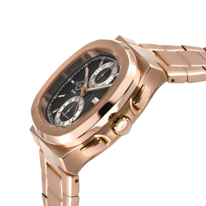 Potente - Chronograph Swiss Automatic Chronograph, IPRG Case, Black Dial, IPRG B