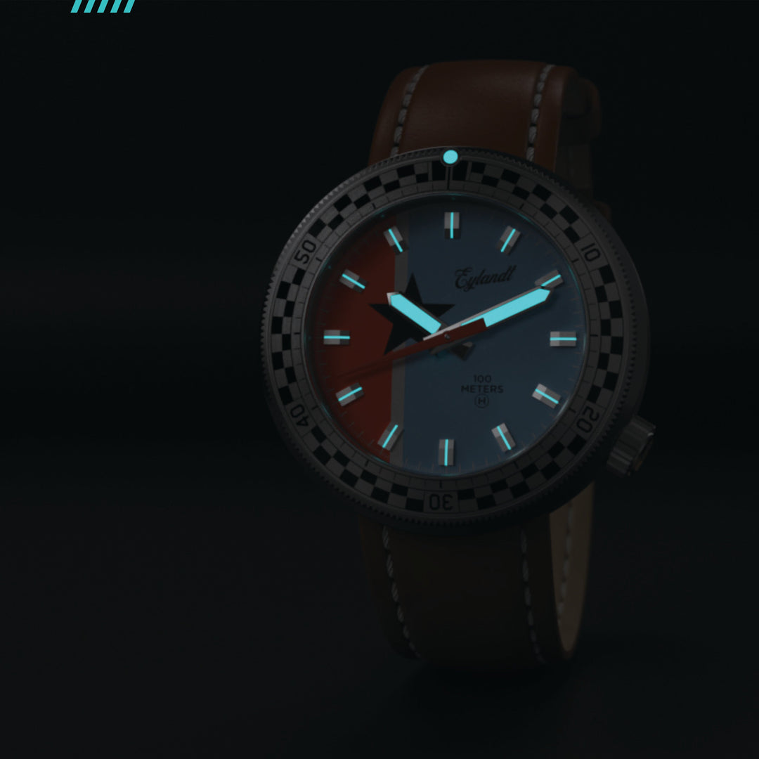 The Snelway Classic Blue Livery | Multi-colored Dial